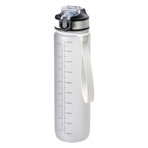 Bouteille transparente en PETG de 1 l - 1
