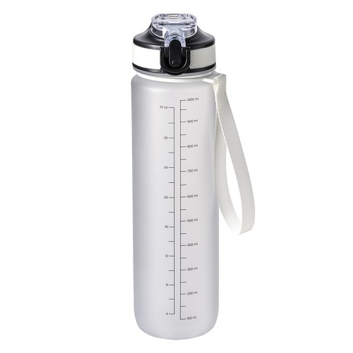 Bouteille transparente en PETG de 1 l - 2