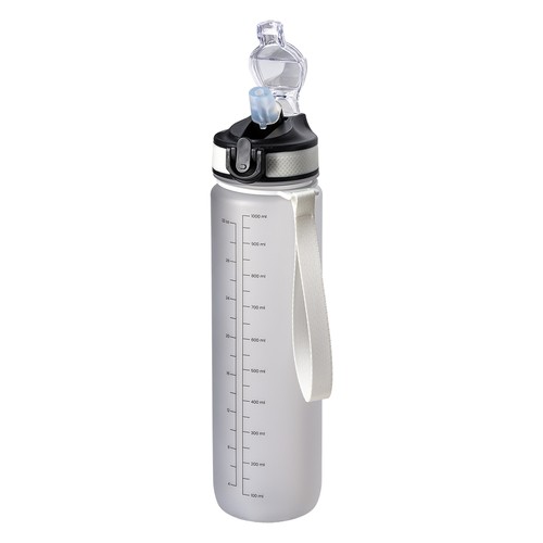 Bouteille transparente en PETG de 1 l - 3