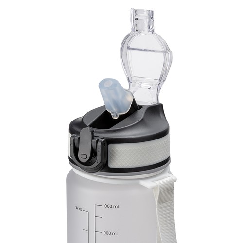 Bouteille transparente en PETG de 1 l - 6