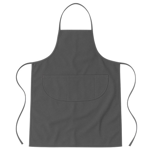 Tablier long Made in Italy en coton et polyester 200 g/m2 - 1