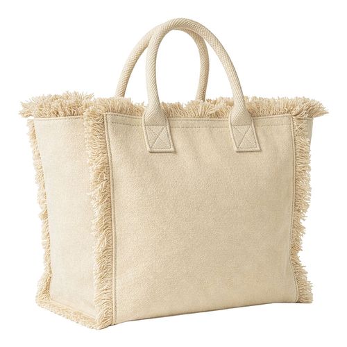 Maxi sac en coton de 450 g/m2. Dote d'une fermeture zippee et d'une poche interieure - 1