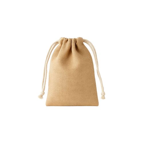 Sac cadeau en juco 250 g/m2. Refermable grace a sa double corde - 1