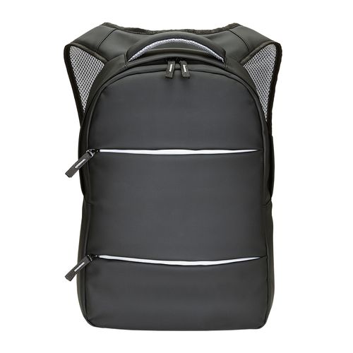 Sac à dos pour ordinateur portable (15 pouces) en polyester 600D avec revêtement PU - 2