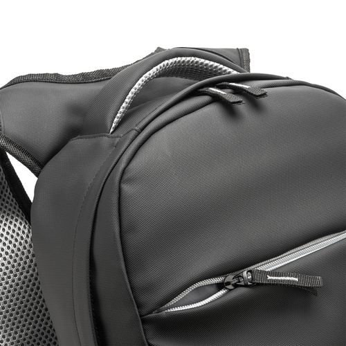 Sac à dos pour ordinateur portable (15 pouces) en polyester 600D avec revêtement PU - 6