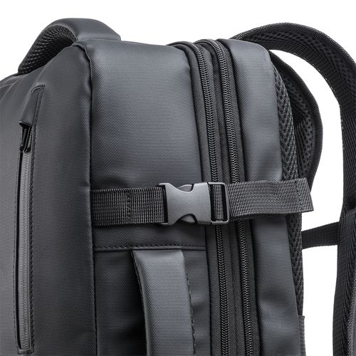 Sac à dos de voyage avec compartiment pour ordinateur portable (15 pouces) en polyester - 10