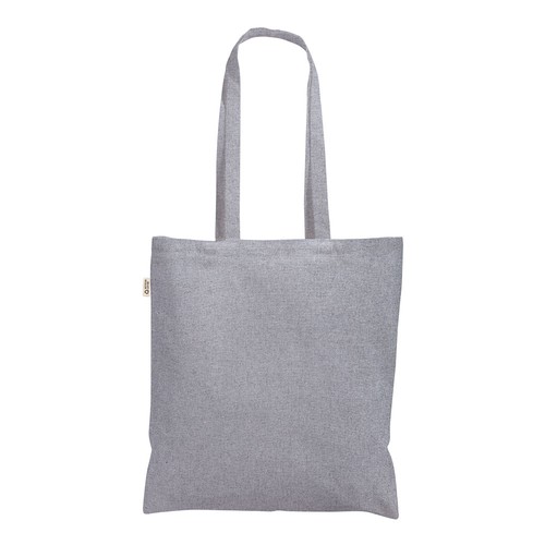 Tote bag uni en coton recycle 280 g/m2 - 3
