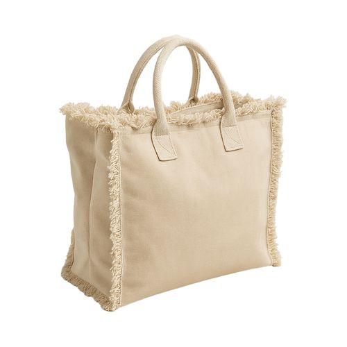 Sac en coton de 450 g/m2. Dote d'une fermeture zippee et d'une poche interieure - 1