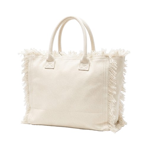 Sac en coton de 450 g/m2. Dote d'une fermeture zippee et d'une poche interieure - 1