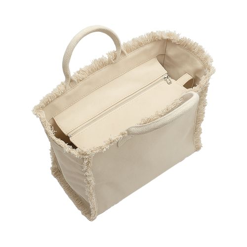 Sac en coton de 450 g/m2. Dote d'une fermeture zippee et d'une poche interieure - 3