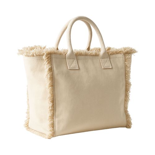 Sac en coton de 450 g/m2. Dote d'une fermeture zippee et d'une poche interieure - 4
