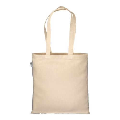 Tote bag en coton biologique 220 g/m2, anses longues - 3