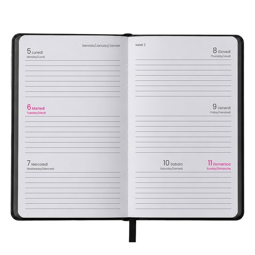 Agenda de poche hebdomadaire 2027 - 2