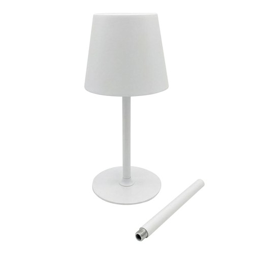 Lampe de table LED rechargeable en métal et plastique - 5