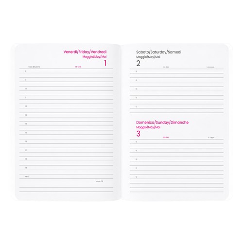 Agenda journalier 2027 - 2