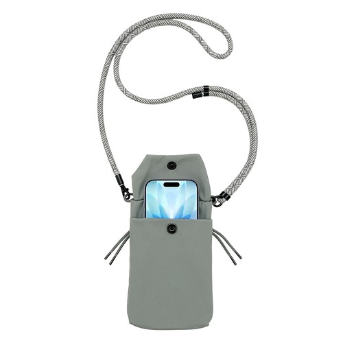 Sac smartphone à bandoulière en polyester ripstop 70D - 5