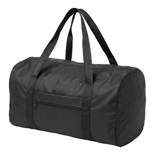 Sac de voyage en polyester 210D ripstop, repliable dans sa poche - 1
