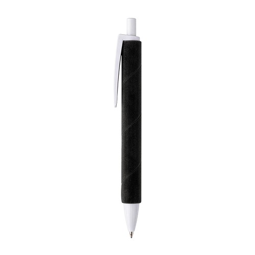 Stylo a mecanisme retractable en plastique. Corps colore avec effet veloute - 2