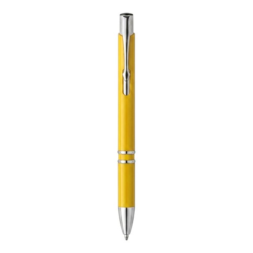 Stylo a bille retractable en ABS. Clip et details chromes - 1