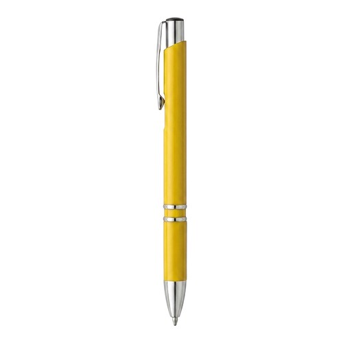 Stylo a bille retractable en ABS. Clip et details chromes - 2