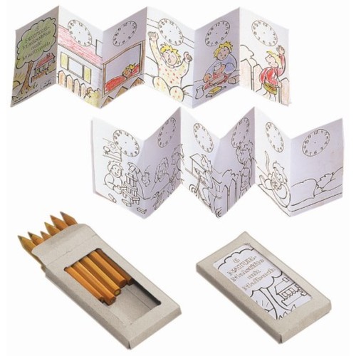 thanxx® mini colored pencils "painting set (S)" brown