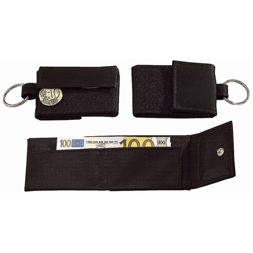 Blackmaxx® mini wallet "MoneyOrganizer" black