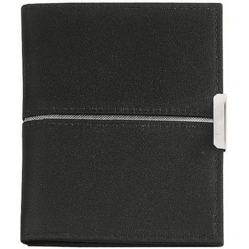 CreativDesign® ID card holder "SilverPaper" black