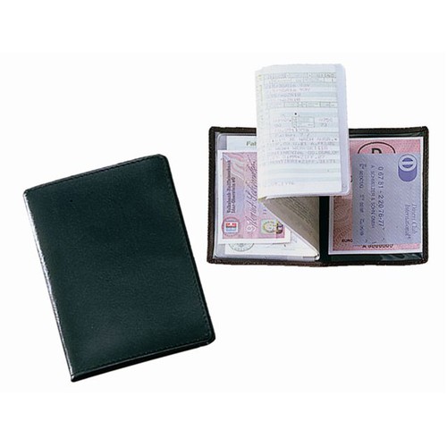CreativDesign® ID card holder "LefastoffGebugt" black