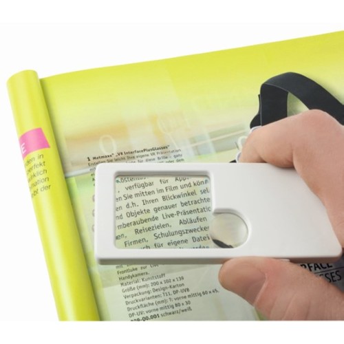 Metmaxx® magnifying glass "LED&See" white Metmaxx® magnifying glass "LED&See" white