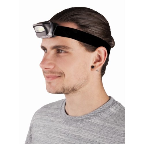 Metmaxx® LED MegaBeam headlamp "TopCOB" black Metmaxx® LED MegaBeam headlamp "TopCOB" black