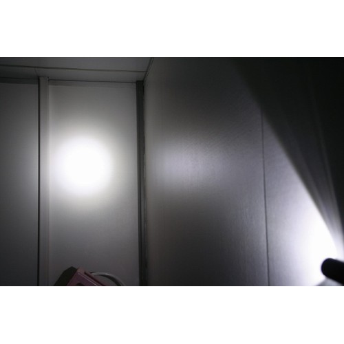 Metmaxx® LED MegaBeam flashlight "GoRed3Watt" red Metmaxx® LED MegaBeam flashlight "GoRed3Watt" red