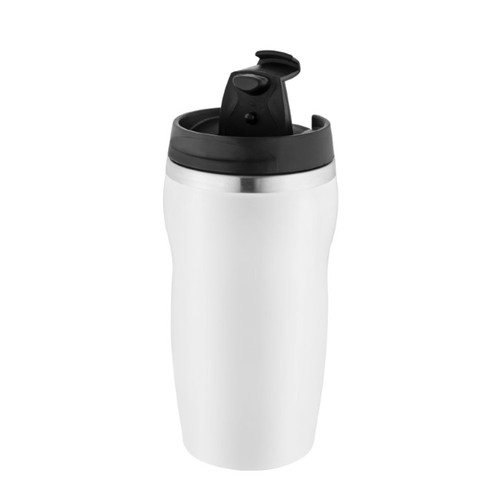 Metmaxx® "CremaCompact" white thermos mug