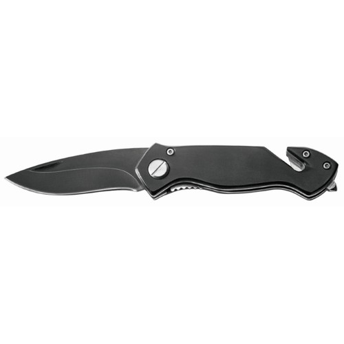 Metmaxx® "CompactSecurity" rescue knife, black
