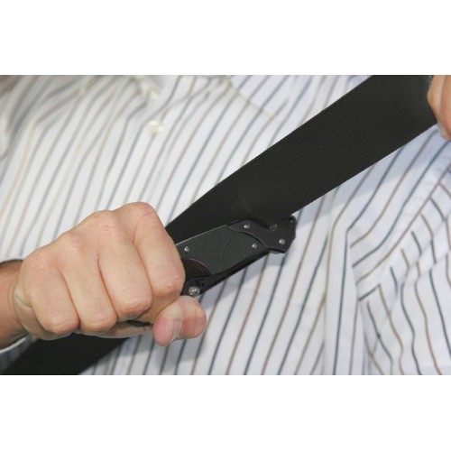 Metmaxx® "CompactSecurity" rescue knife, black Metmaxx® "CompactSecurity" rescue knife, black