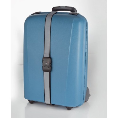 thanxx® luggage strap "TSATravel" silver thanxx® luggage strap "TSATravel" silver