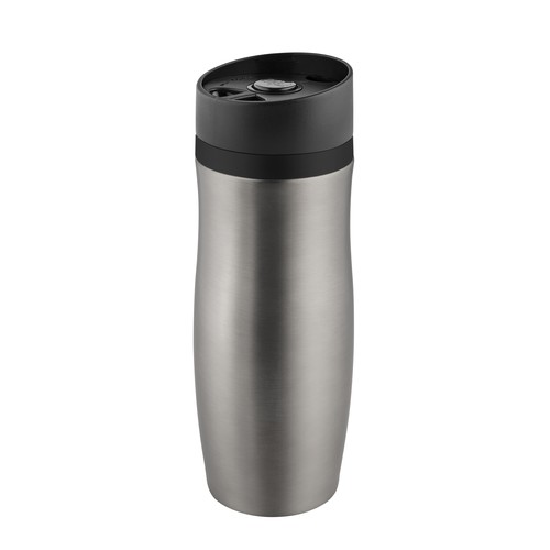 Metmaxx® thermo mug "CremaExtensaProtect" titanium