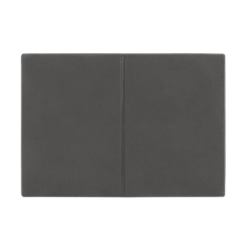 CreativDesign® "4-compartment" ID card holder, gray velour