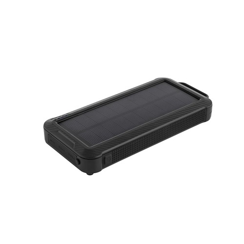 Metmaxx® Solar Powerbank "SolarBank10ProInduction" black