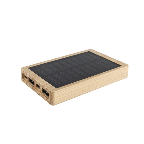 Metmaxx® "SolarBankProBamboo"