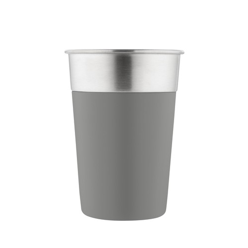 Metmaxx® "SteelColourCup" thermo mug, anthracite Metmaxx® "SteelColourCup" thermo mug, anthracite