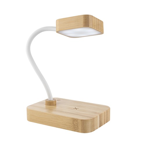 Metmaxx® table & charging lamp "LumiBamboo"