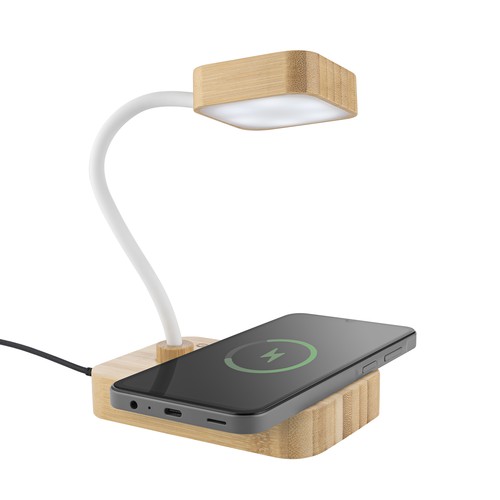 Metmaxx® table & charging lamp "LumiBamboo" Metmaxx® table & charging lamp "LumiBamboo"