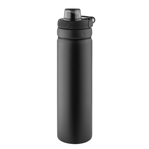 Metmaxx® sports and drinking thermos bottle "HydraBoost" black