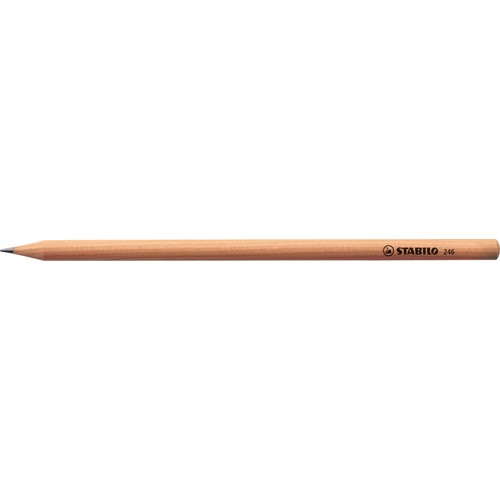 STABILO crayon graphite en bois naturel - 1