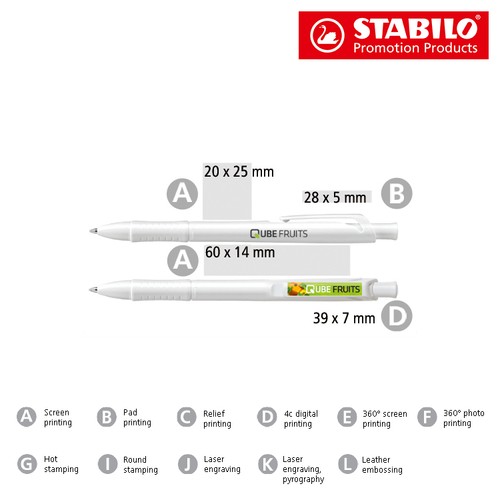 STABILO GREENfancy stylo à bille - 3