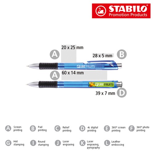 STABILO concept frozen stylo à bille - 3