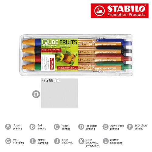 STABILO pointball stylo à bille Set de 4 - 2