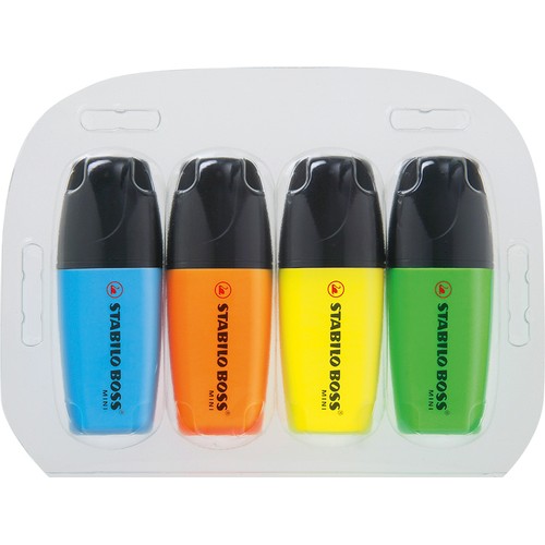 STABILO BOSS MINI surligneur Set de 4 - 1
