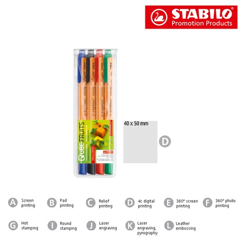 STABILO GREENpoint stylo feutre Set de 4 - 2