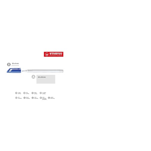 STABILO stylo overhead permanent - 3